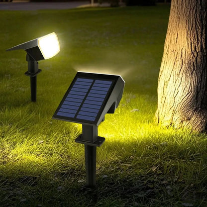 HELLWEG – Solar LED Floodlight with Long-lasting Battery