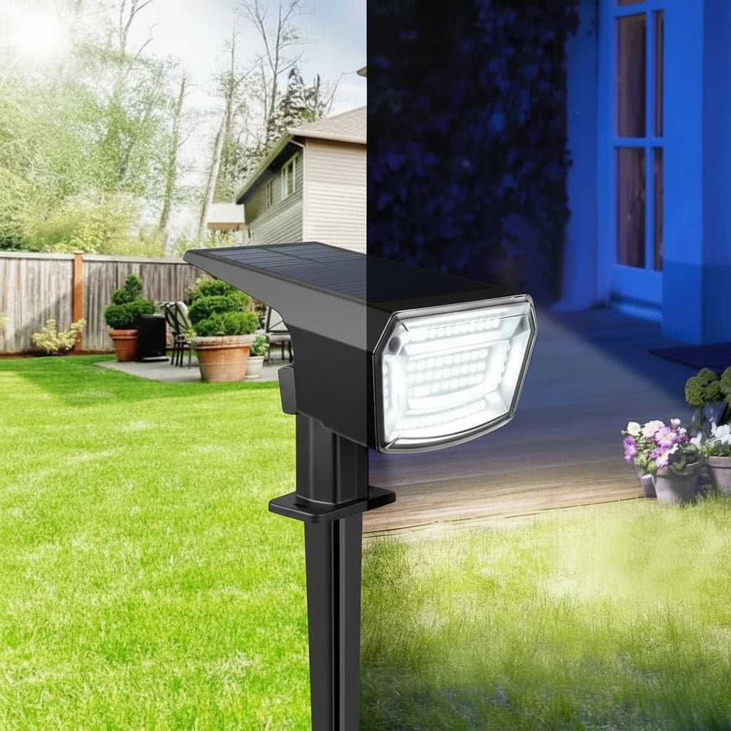 HELLWEG – Solar LED Floodlight with Long-lasting Battery