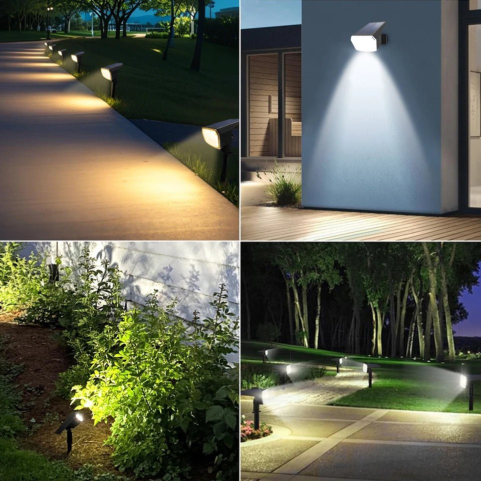 HELLWEG – Solar LED Floodlight with Long-lasting Battery