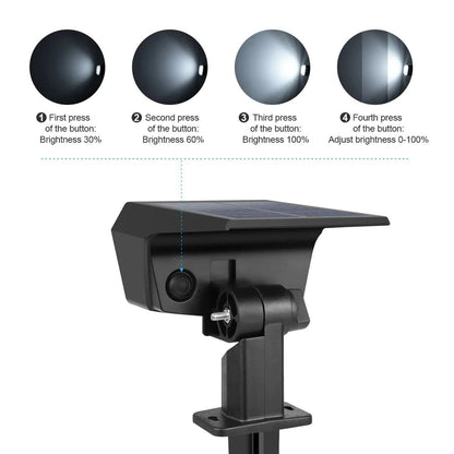 HELLWEG – Solar LED Floodlight with Long-lasting Battery