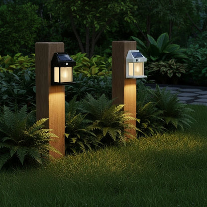 SOLARION – Solar LED Garden Street Light with Motion Sensor & Weatherproof Housing