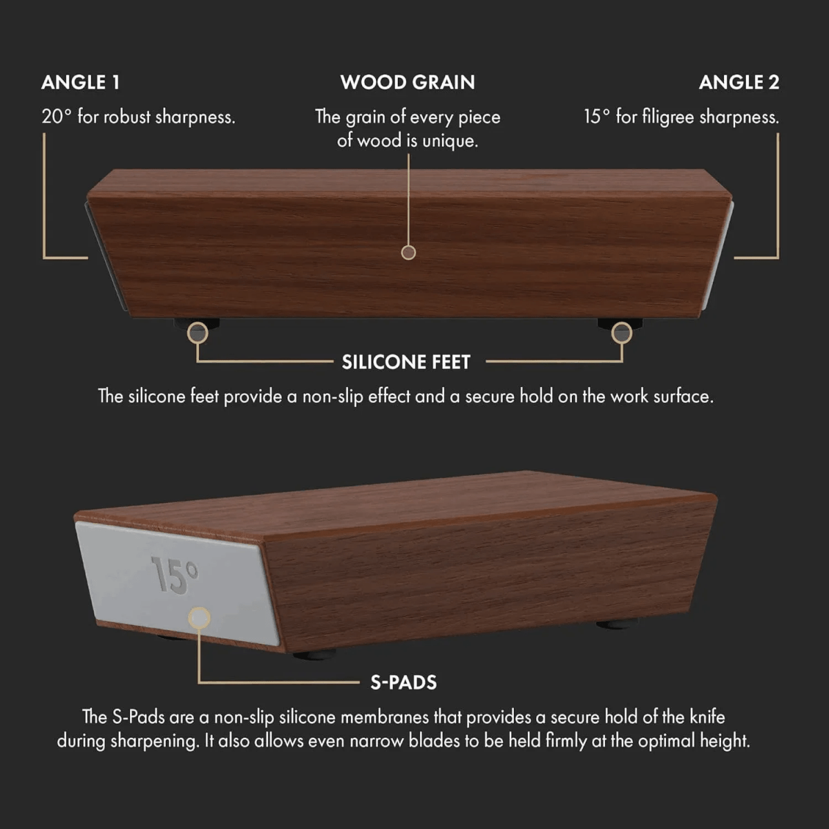 SharpEdge Pro – Professional Knife Sharpener with Diamond-Coated Roller for Precise & Effortless Sharpening