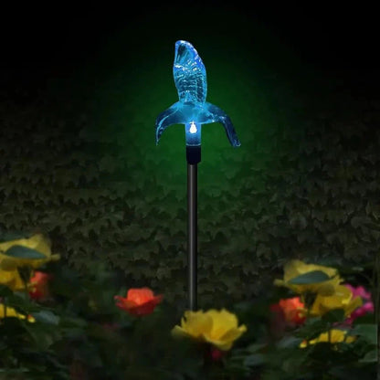 SolarGlow - Butterfly LED garden lamp