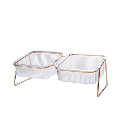 PETCHIC - Raised food bowl for cats & small dogs