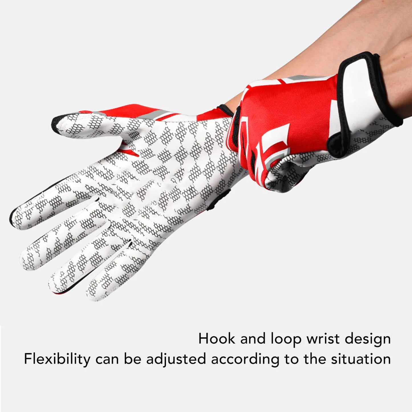 GRIPSTER – Non-slip baseball & football gloves with high grip and protective padding for youth & adults