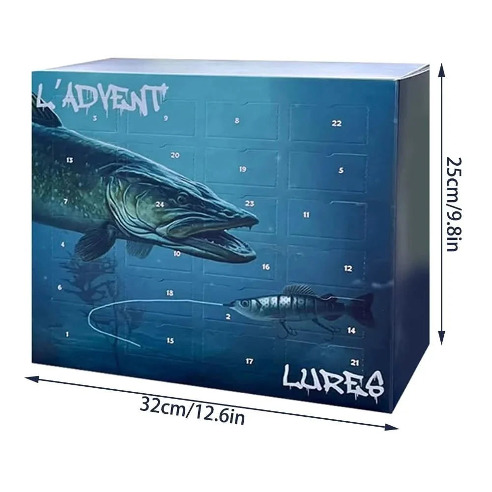 ANGLORIA – Advent Calendar 2025 for Anglers with 24 Unique Lures