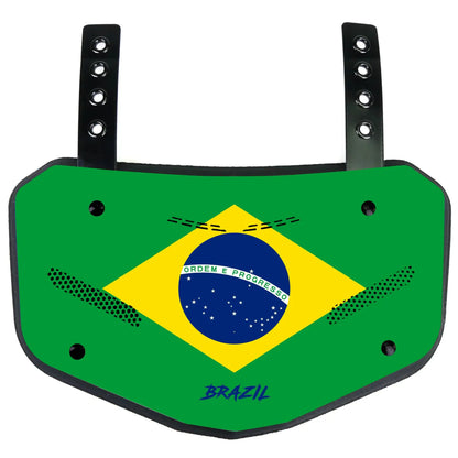 GRIDGUARD – American Football back protection plate for adults with shock absorption & ventilation system