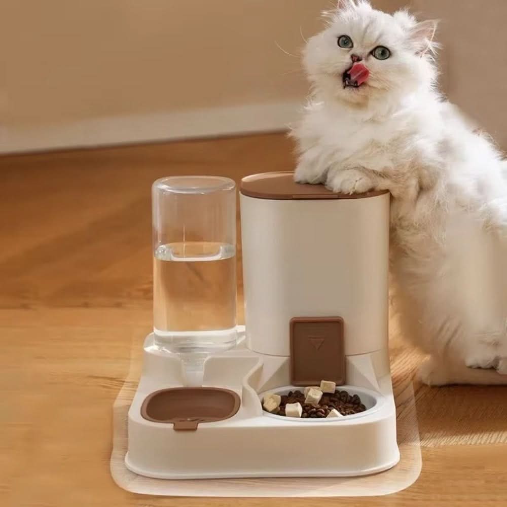 VITAFOUNT – Automatic Food & Water Dispenser for Pets