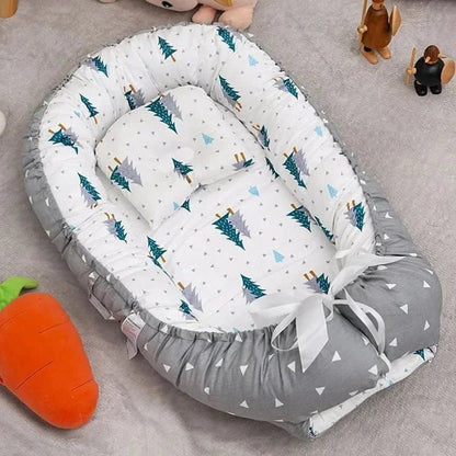NapNest - Foldable baby cot for safe sleep at home & on the go