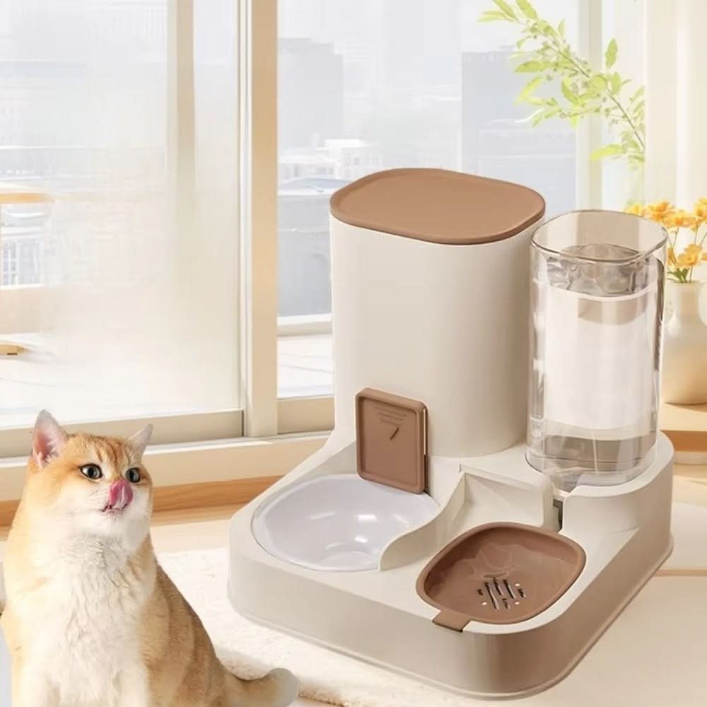VITAFOUNT – Automatic Food & Water Dispenser for Pets