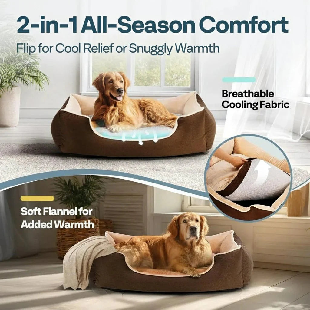 FURLINE – Waterproof Dog Bed made of Memory Foam