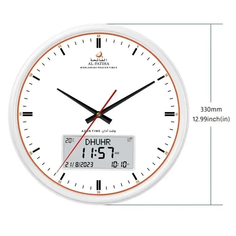Zamora Time - Prayer clock with automatic azan adjustment and 10 azan sounds