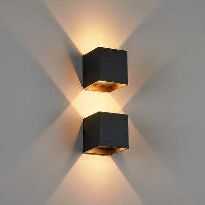 BRIGHTBOX – Modern waterproof LED wall light IP65 made of aluminum
