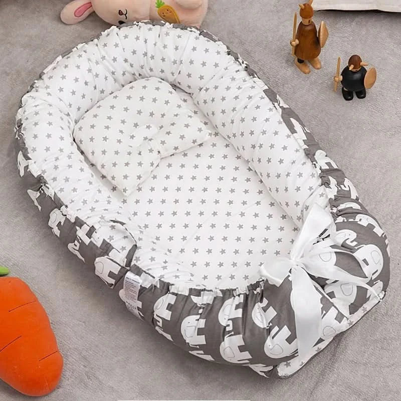 NapNest - Foldable baby cot for safe sleep at home & on the go