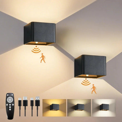 SENSEARC – Wireless LED Wall Light with Motion Sensor & 4000 mAh Battery