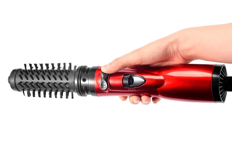 Revolveglam - 3-in-1 electric hair styler with hairdryer, brush & curling iron function