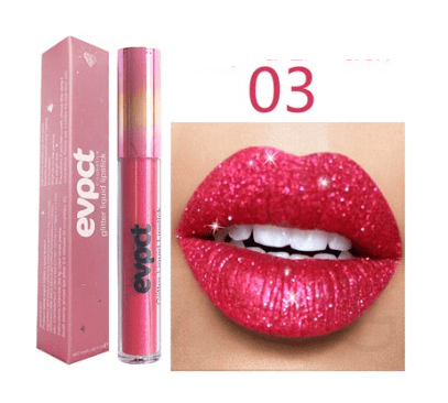 Diamond lip - Waterproof glitter lipstick with long-lasting shine