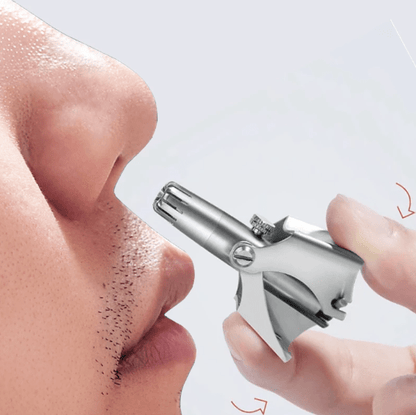 PROGRIM Nose Hair Trimmer - Painless stainless steel trimmer for nose & ear hair