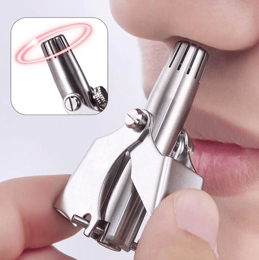 PROGRIM Nose Hair Trimmer - Painless stainless steel trimmer for nose & ear hair