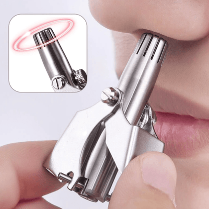 PROGRIM Nose Hair Trimmer - Painless stainless steel trimmer for nose & ear hair