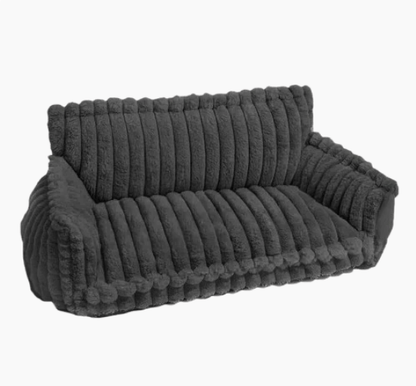 Snoozy Dream - Orthopaedic dog cushion with neck support & fluffy comfort