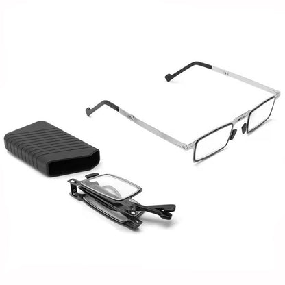 Eyez - Foldable reading glasses with blue light filter & compact case