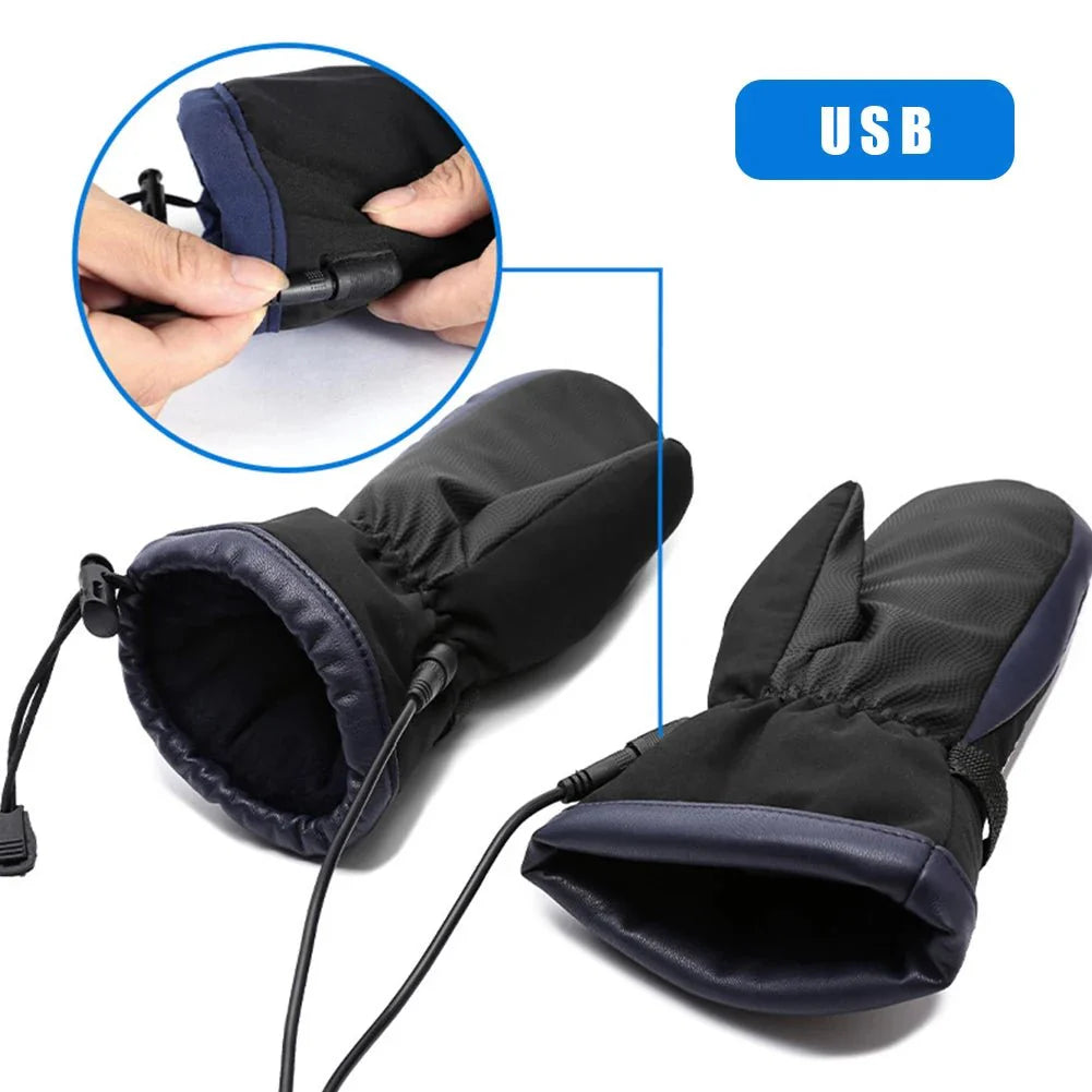 POWERGLOVE – High-capacity electric heated gloves with 10,000 mAh battery & all-weather protection