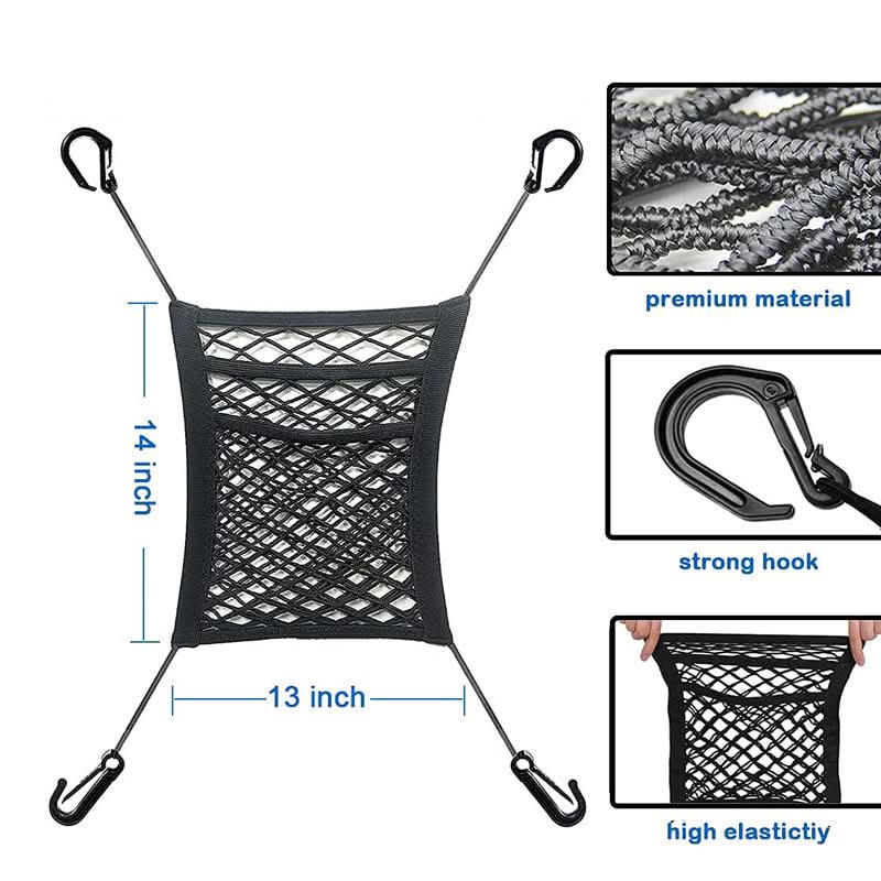 PETROAD SHIELD – Safety Net for Car with Storage Space for Pets