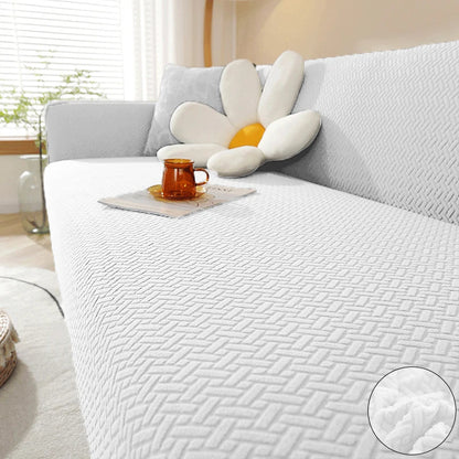 RELAXIO – Elastic sofa cover for living room seating furniture