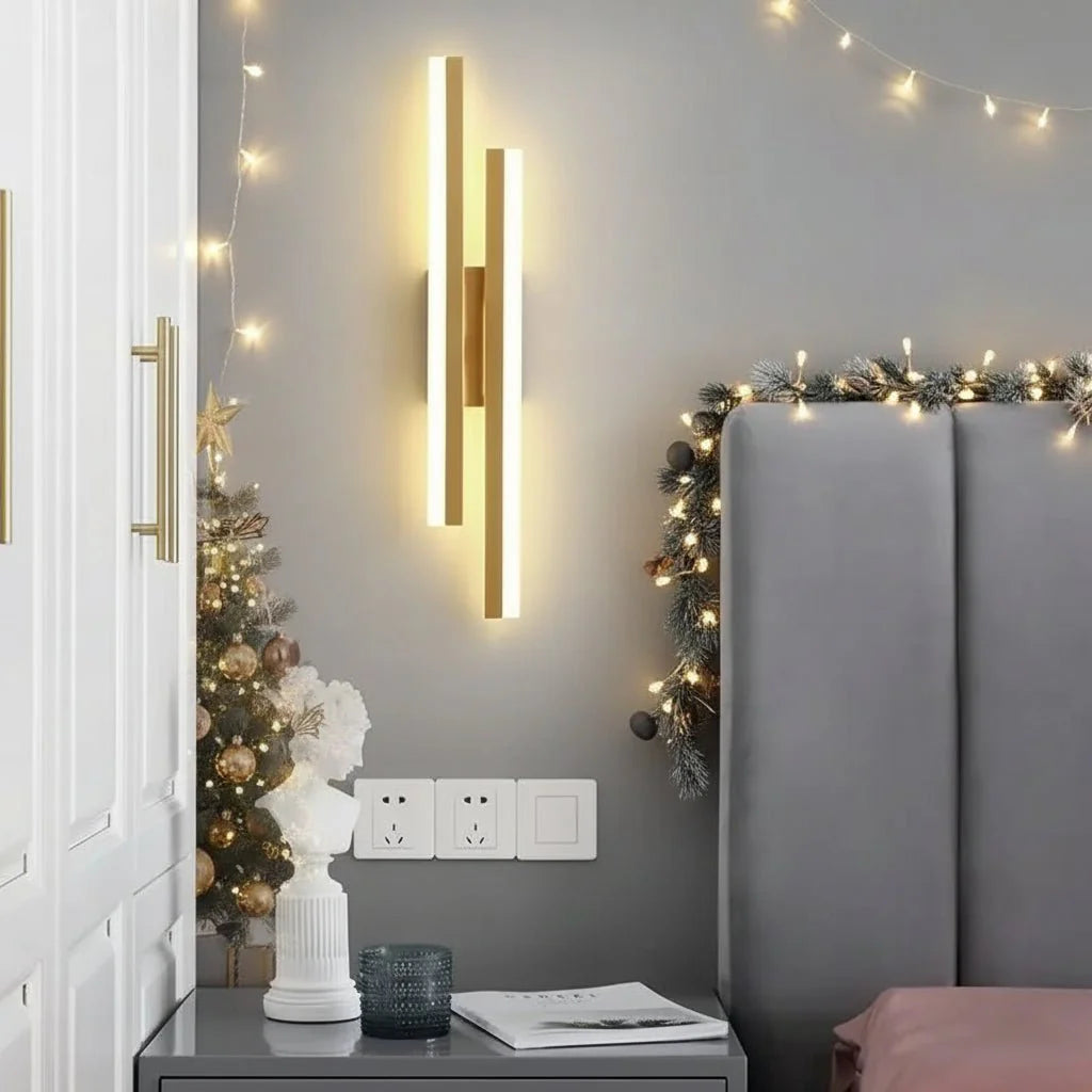 LUXLINE ARC – Modern LED Wall Light with 3 Color Modes