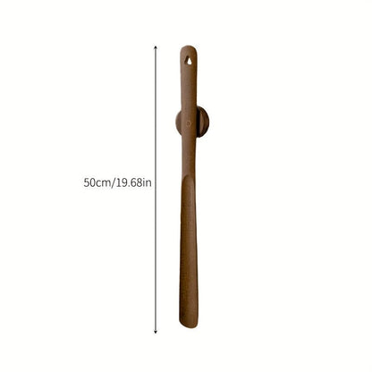 EASYSLIDE WOOD – Long Wooden Shoe Horn for Effortless Shoe Wearing