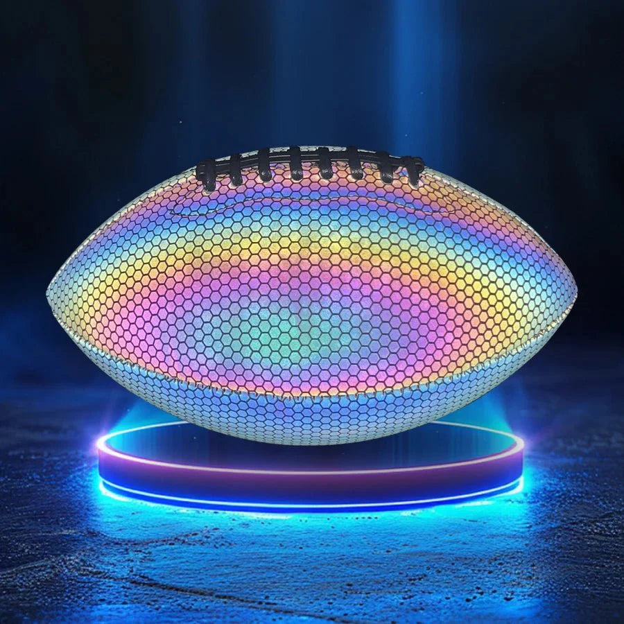 LUMIFOOT – Reflective American Football Size 9 for Night Training & Outdoor Games