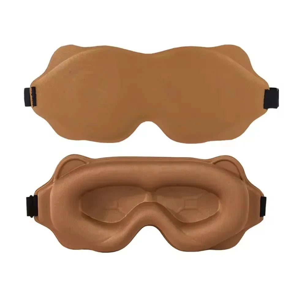 DREAMSHADE – 6D Light-Blocking Memory Foam Sleep Mask for Deep Sleep