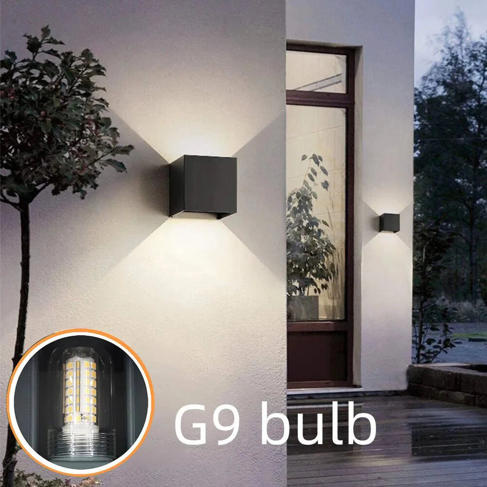 BRIGHTBOX – Modern waterproof LED wall light IP65 made of aluminum