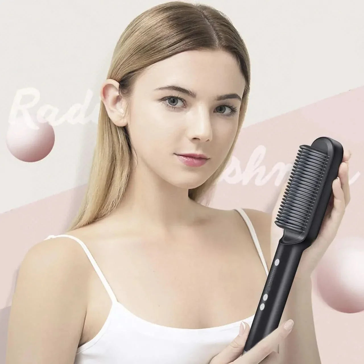 Styloheat - Professional hair straightener with tourmaline ceramic for shiny styling