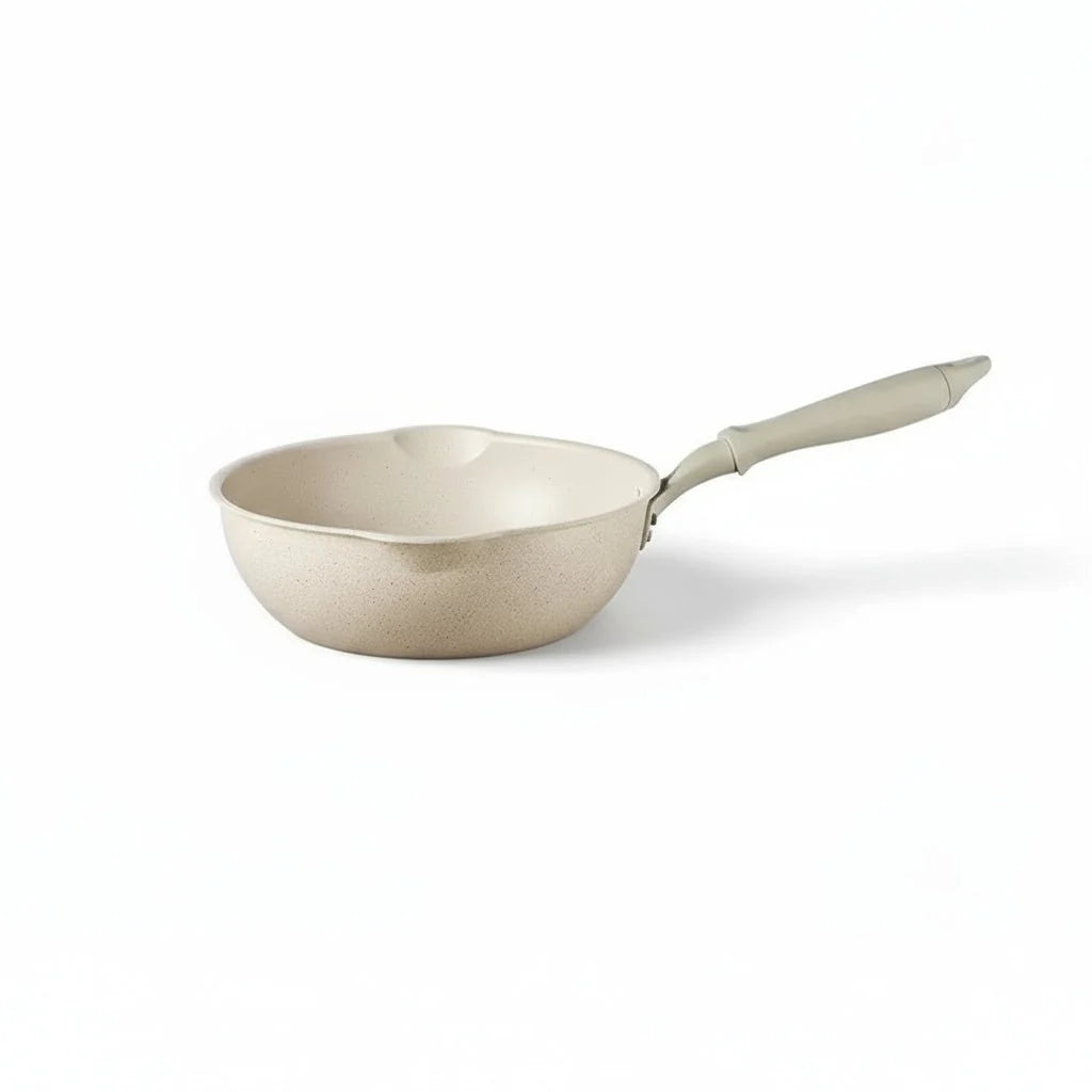 MAIFANTRIQ – Deep Non-stick Wok with Maifan Stone Coating made of Aluminum Alloy for All Stove Types
