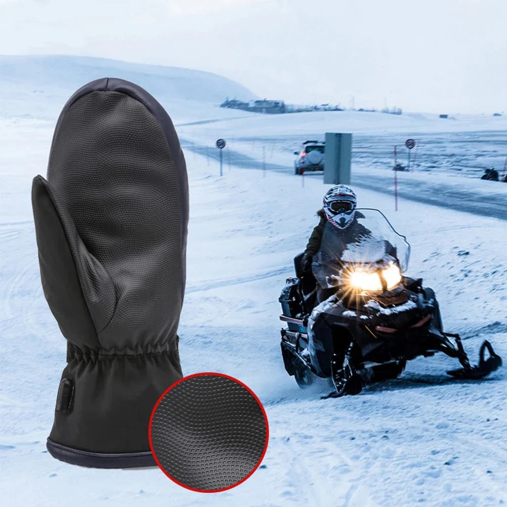 POWERGLOVE – High-capacity electric heated gloves with 10,000 mAh battery & all-weather protection