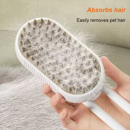 STEAMPURR – Steam comb for silky fur in dogs & cats