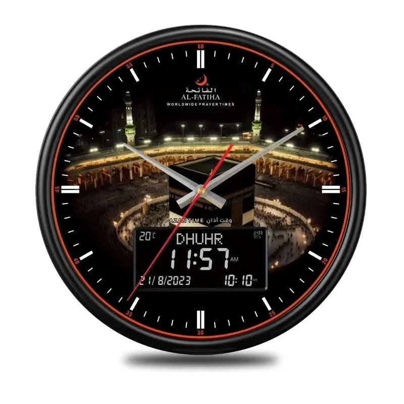 Zamora Time - Prayer clock with automatic azan adjustment and 10 azan sounds