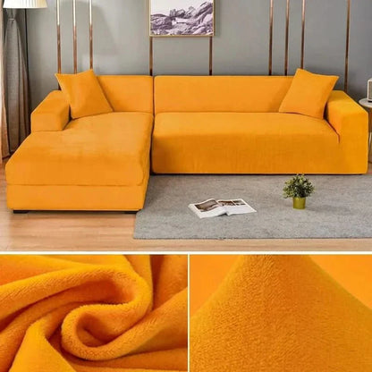 SamtLux sofa cover - Elastic & luxurious for every living room