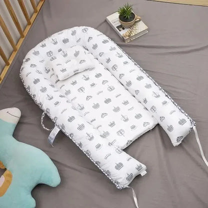 NapNest - Foldable baby cot for safe sleep at home & on the go