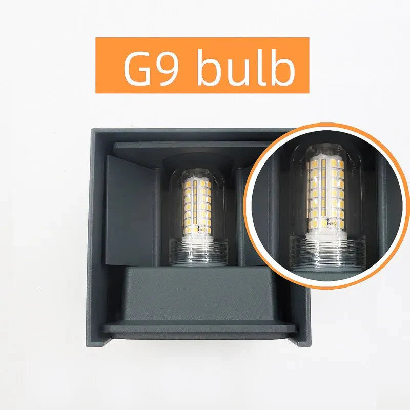 BRIGHTBOX – Modern waterproof LED wall light IP65 made of aluminum