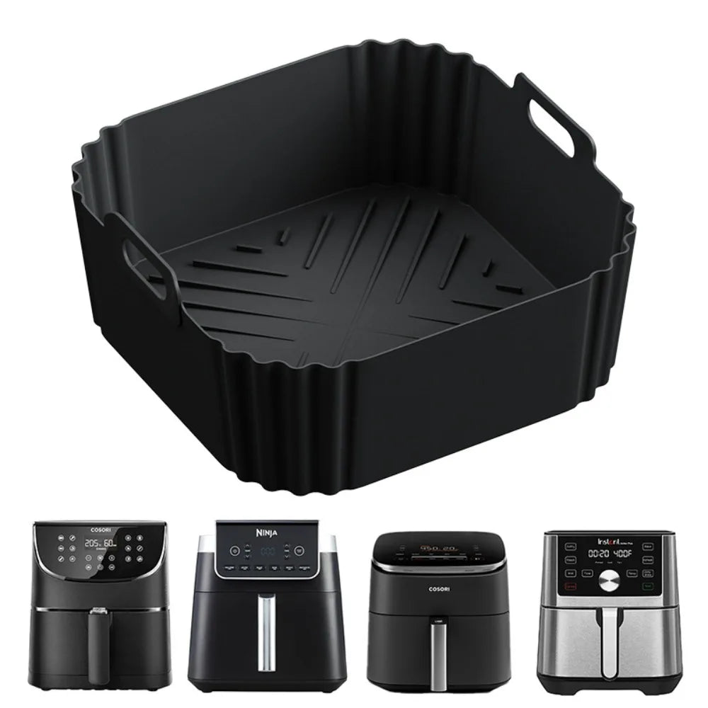 FRYLINER – Silicone Insert for the Air Fryer for Clean, Non-Stick Cooking