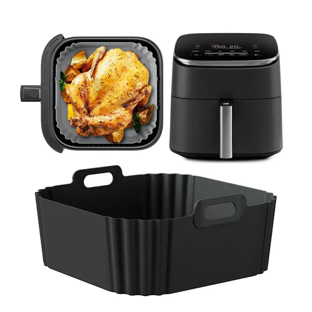 FRYLINER – Silicone Insert for the Air Fryer for Clean, Non-Stick Cooking
