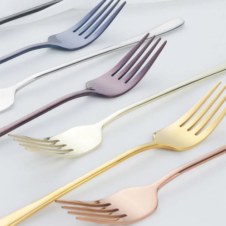 Lustora – Noble dining fork with robust, shiny coating