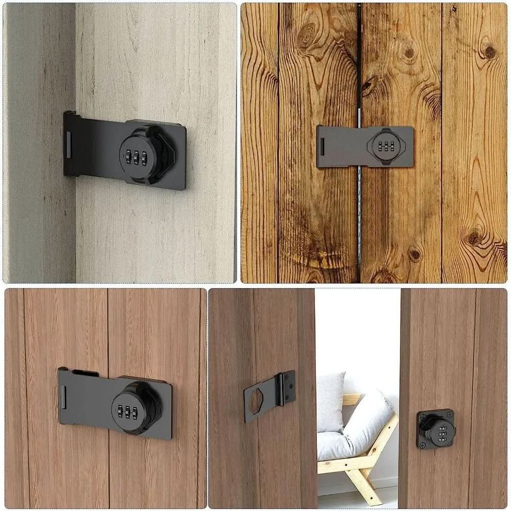 SecureLock – Keyless Combination Lock made of Zinc Alloy & Iron