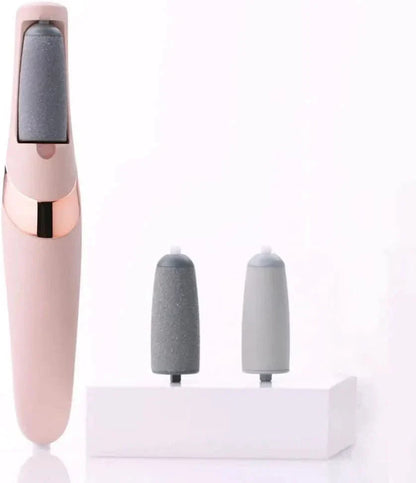 Pediluxe - Electric foot care device with dual-speed motor for smooth & silky feet
