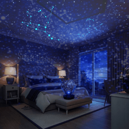 LUMISPHERE – Galaxy Projector for a Dreamy Starry Sky at Home