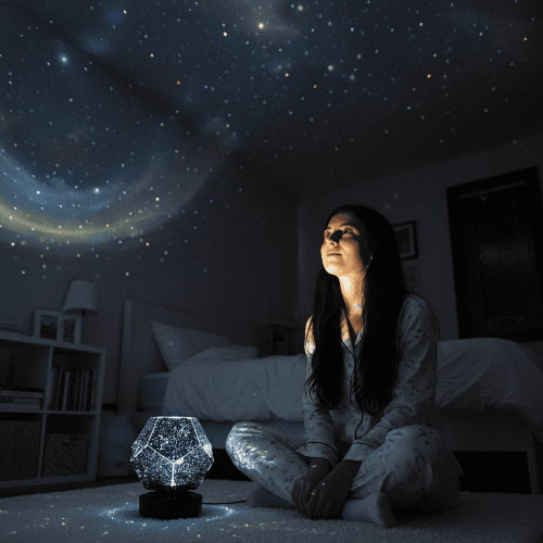 LUMISPHERE – Galaxy Projector for a Dreamy Starry Sky at Home