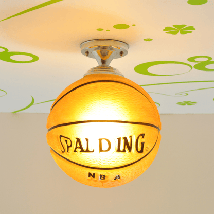 GOALGLOW - Stylish LED ceiling light with football motif for children's rooms